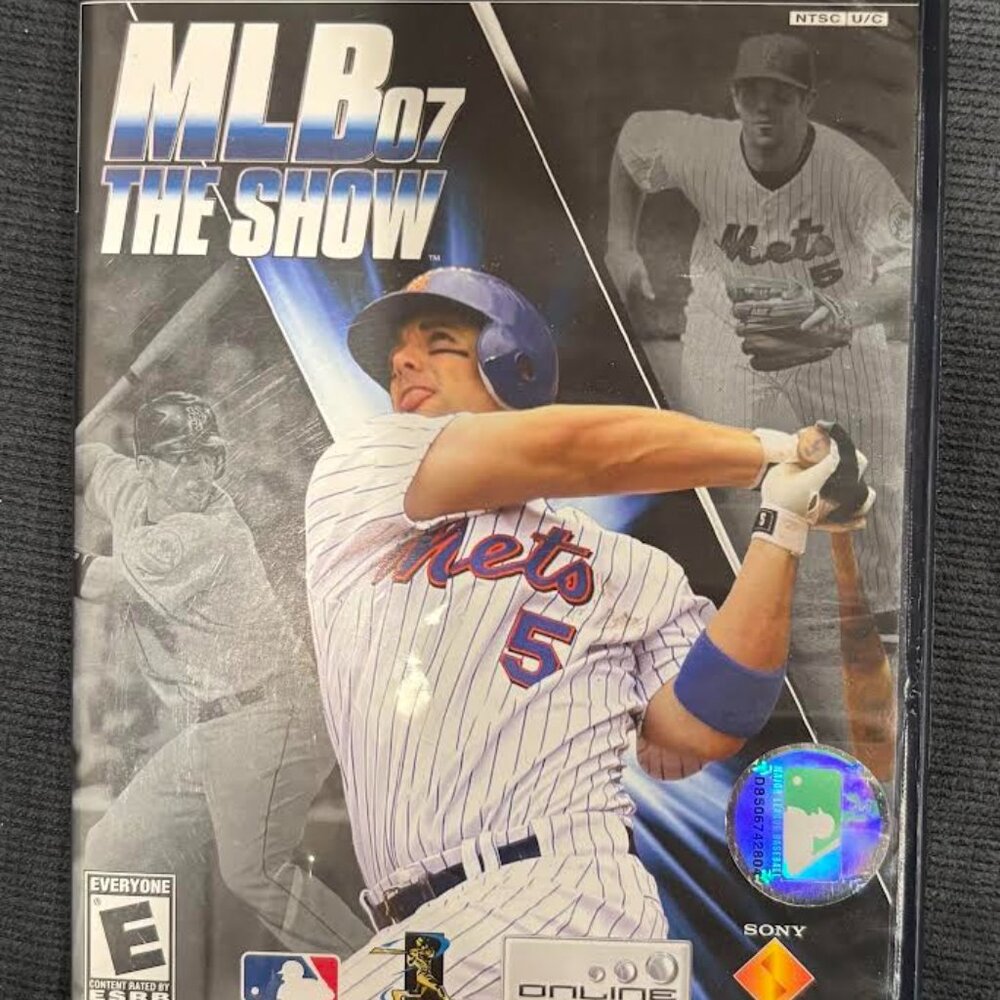 PS2 game MLB 07